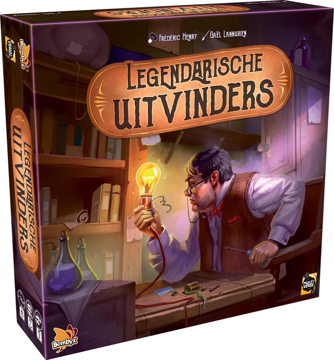 Legendarische Uitvinders - Bordspel