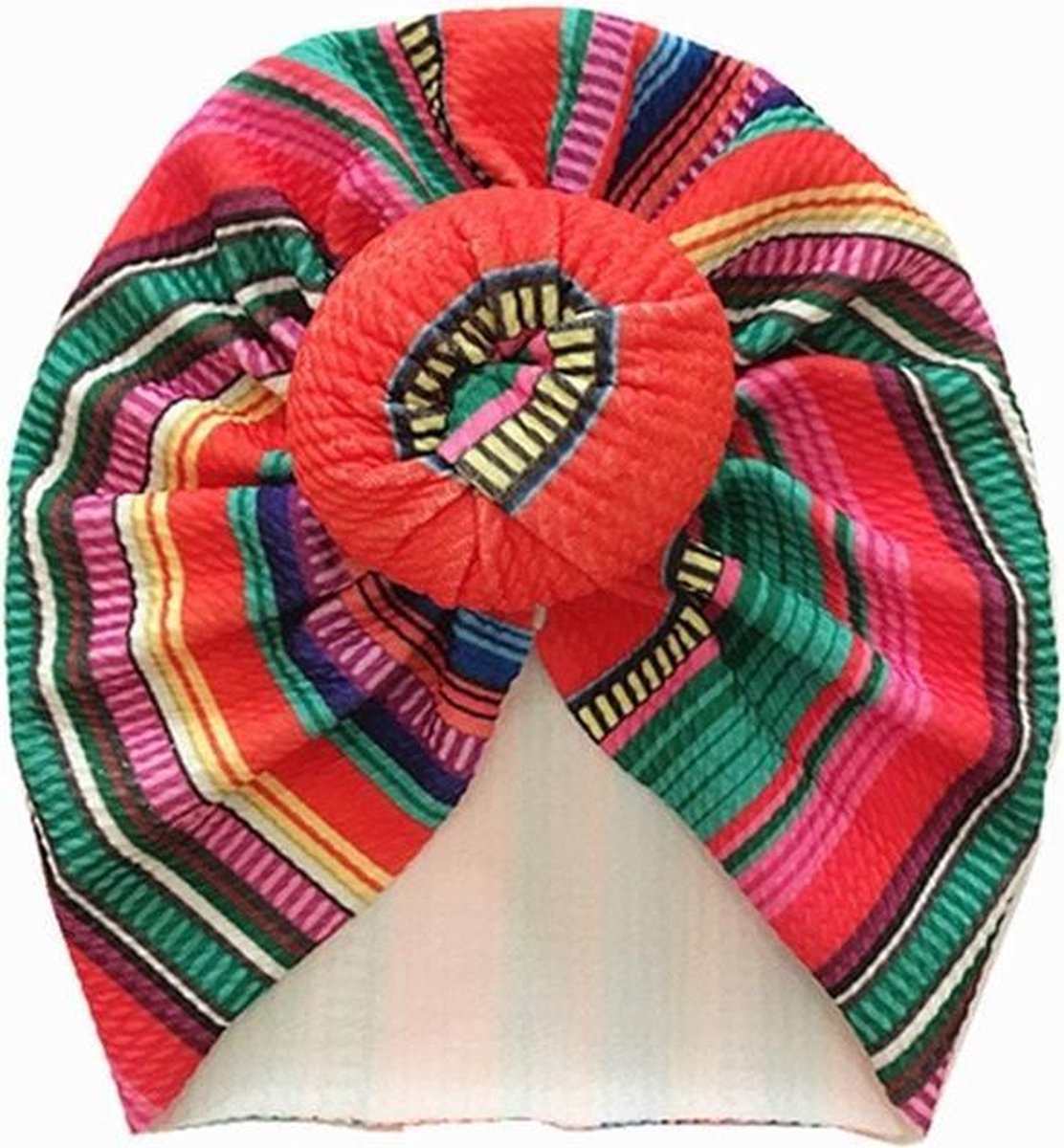 Baby Haarband -Baby Tulband - Baby Haaraccessoires Meisje - 0 tot 12 maanden Kleurrijk