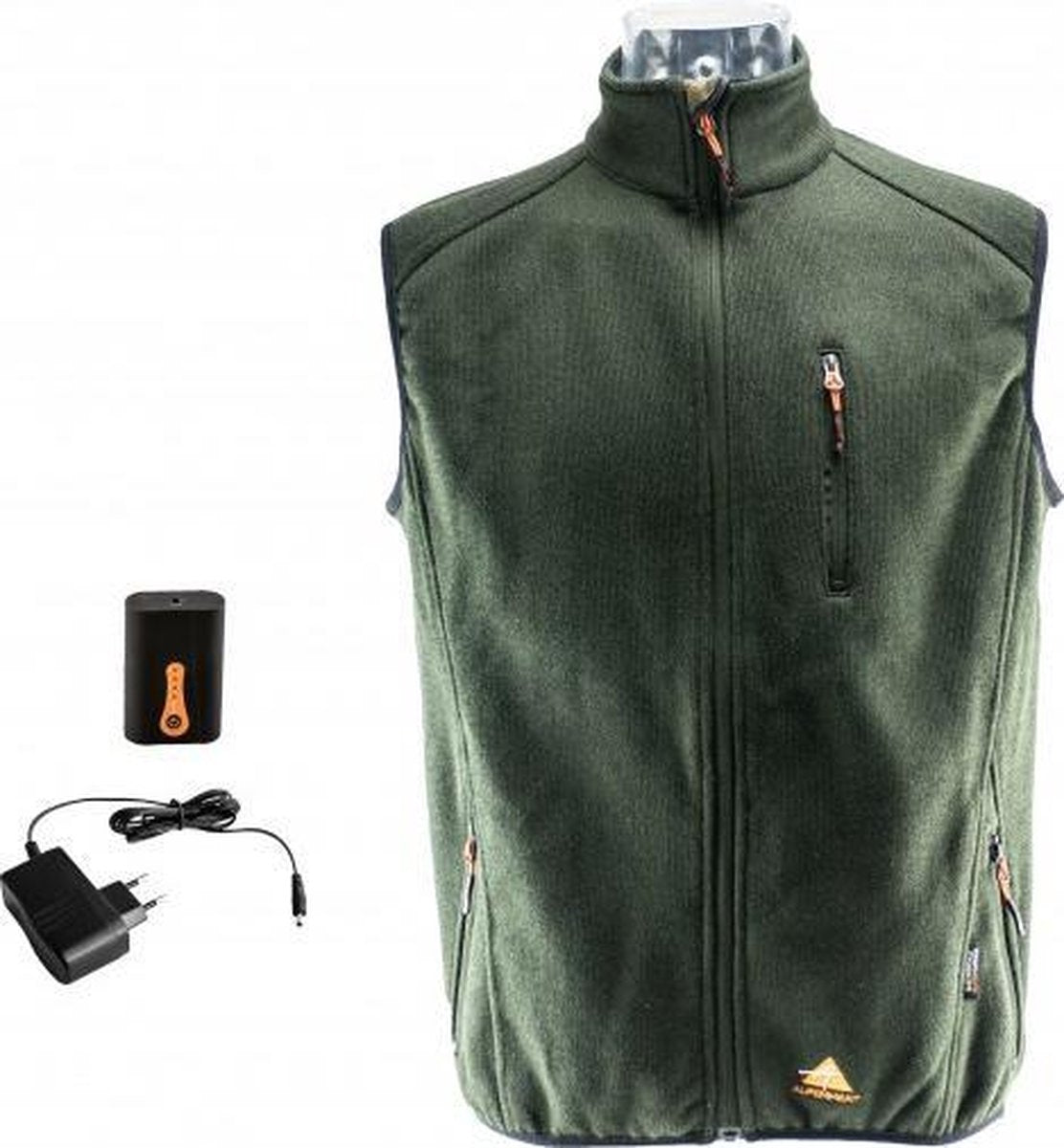FIRE-PERFORMANCE Verwarmd Vest / Verwarmde Bodywarmer met accu (AJ34) Maat M