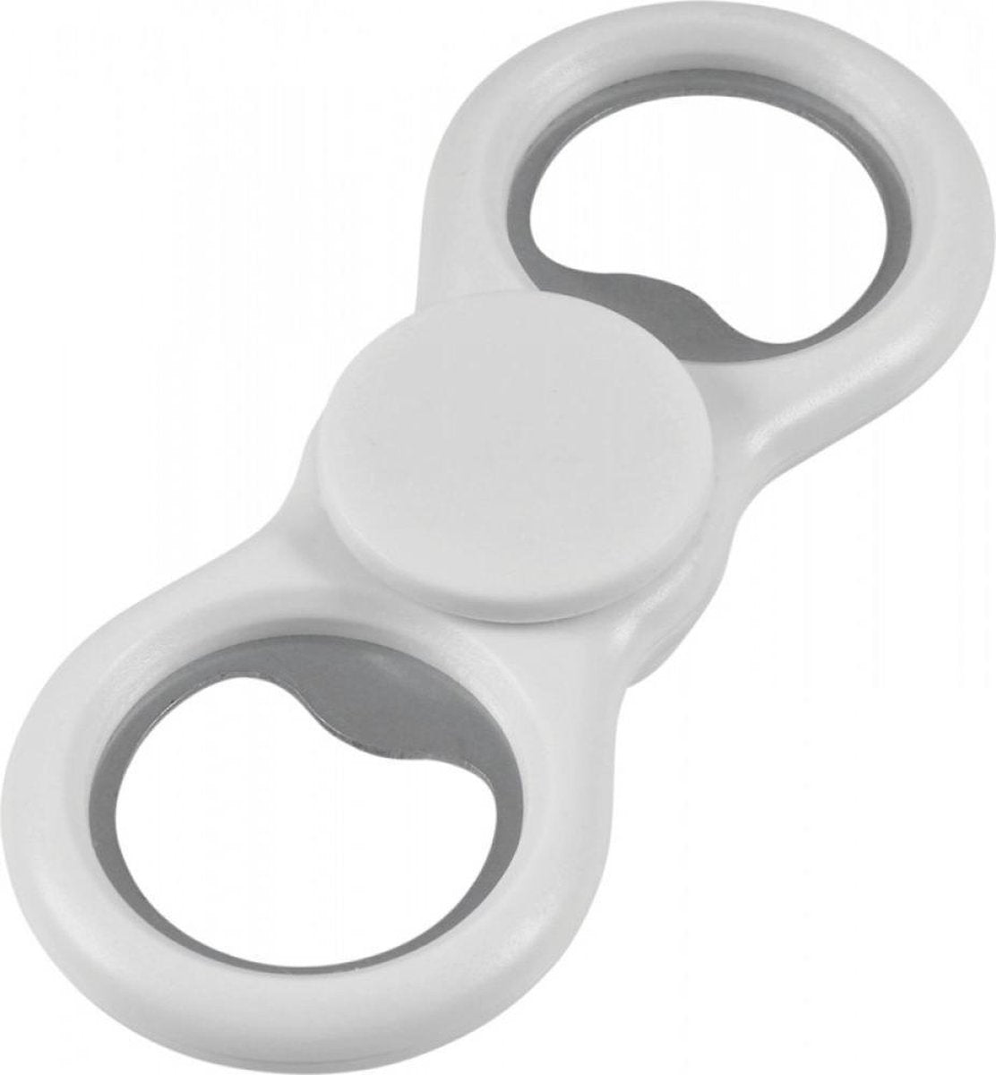 NBH - Duo flessenopener en Spinner in 1 - WIT