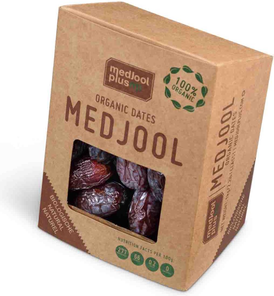 MEDJOOL - 100% BIOLOGISCHE DADELS - 1000 gram