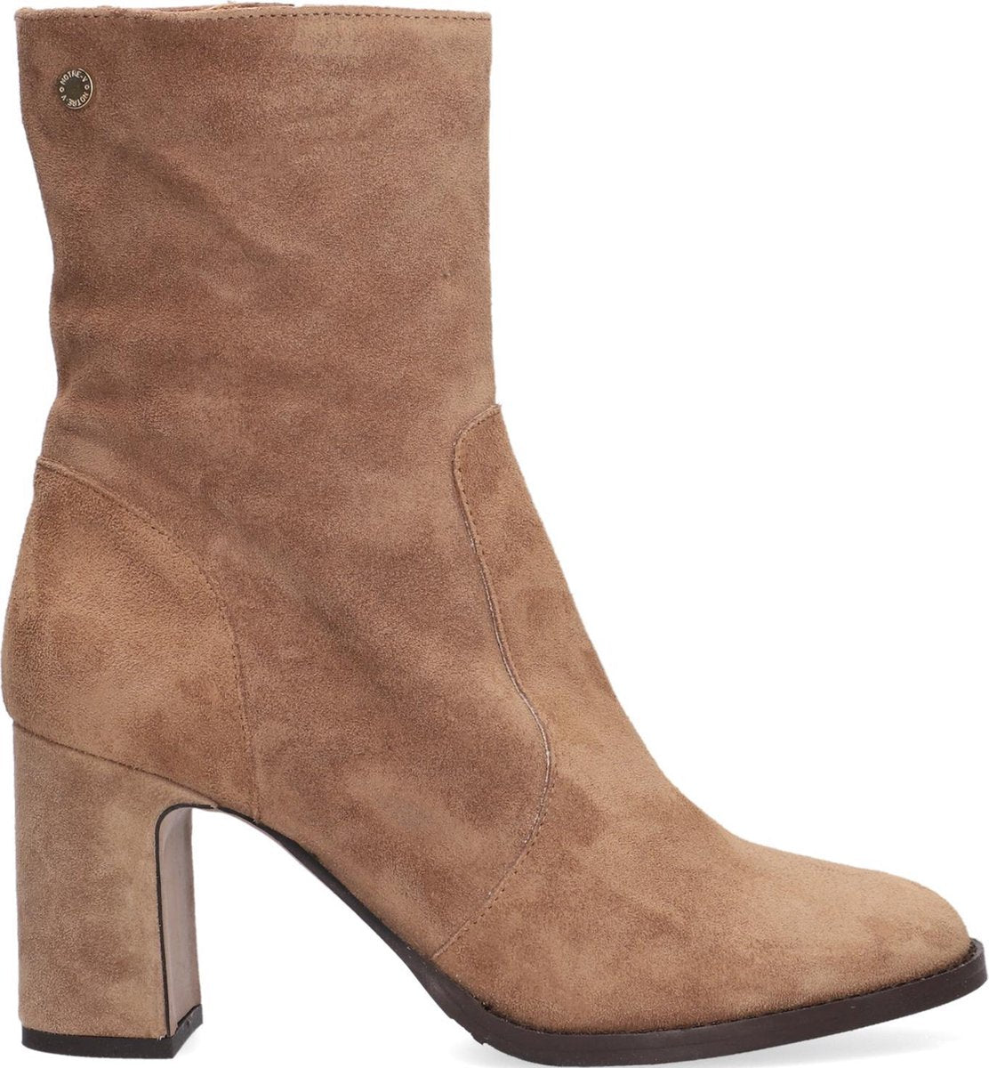 Notre-V An282 Enkellaarsjes - Enkelboots - Dames - Beige - Maat 36