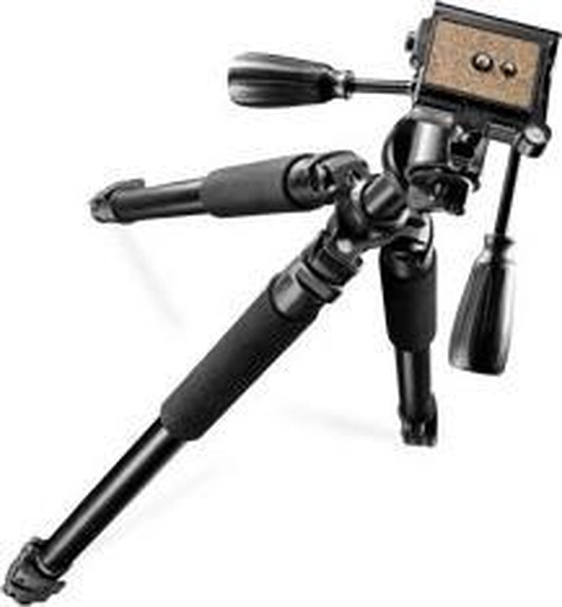 Walimex 18835 tripod Digitaal/filmcamera 3 poot/poten Zwart