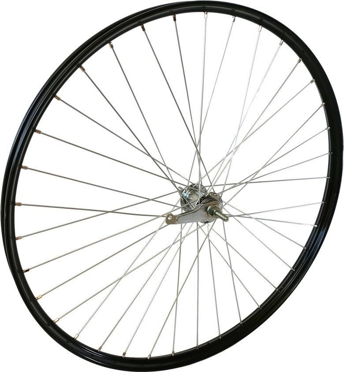 Achterwiel 28x1 1/2 zwart