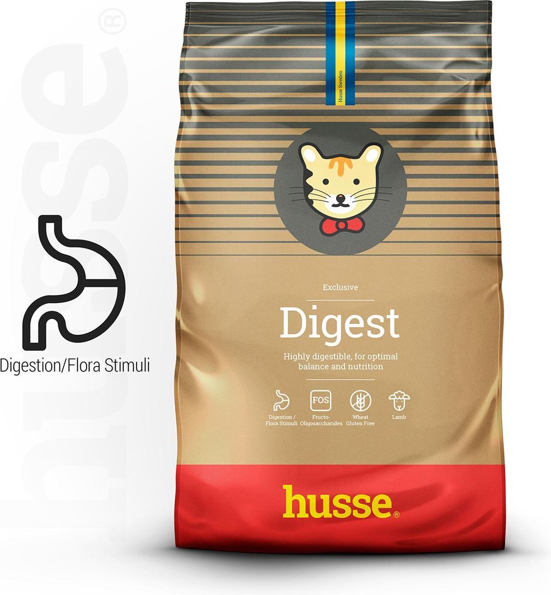 Husse Exclusive Lam & Rijst - Kattenvoer - 7 kg