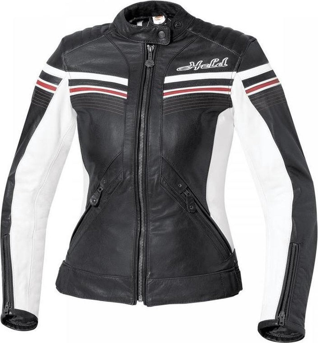 Held Jolin dames Retro Jas zwart/wit