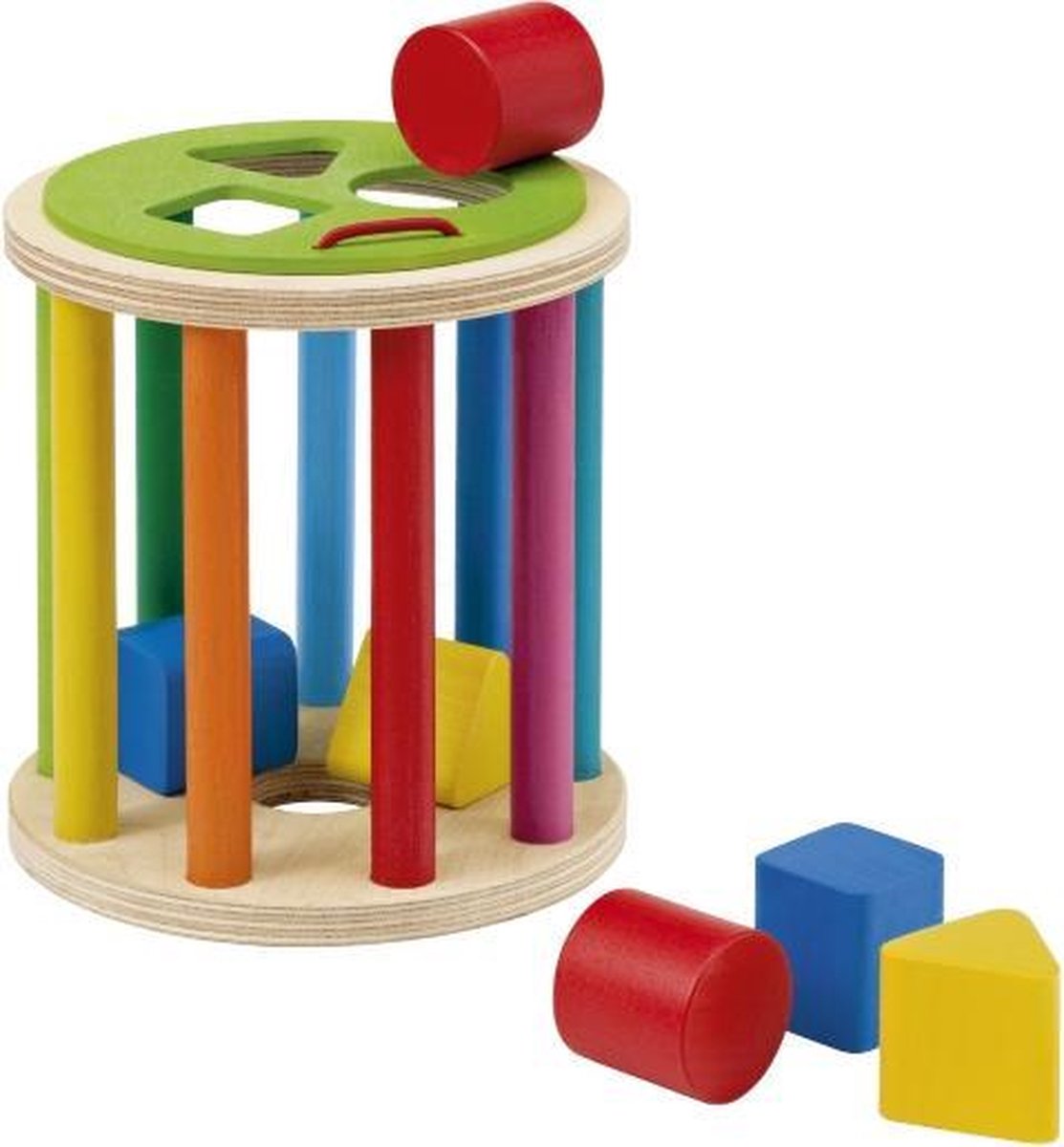Selecta Vormenstoof Junior 13 Cm Hout 7-delig