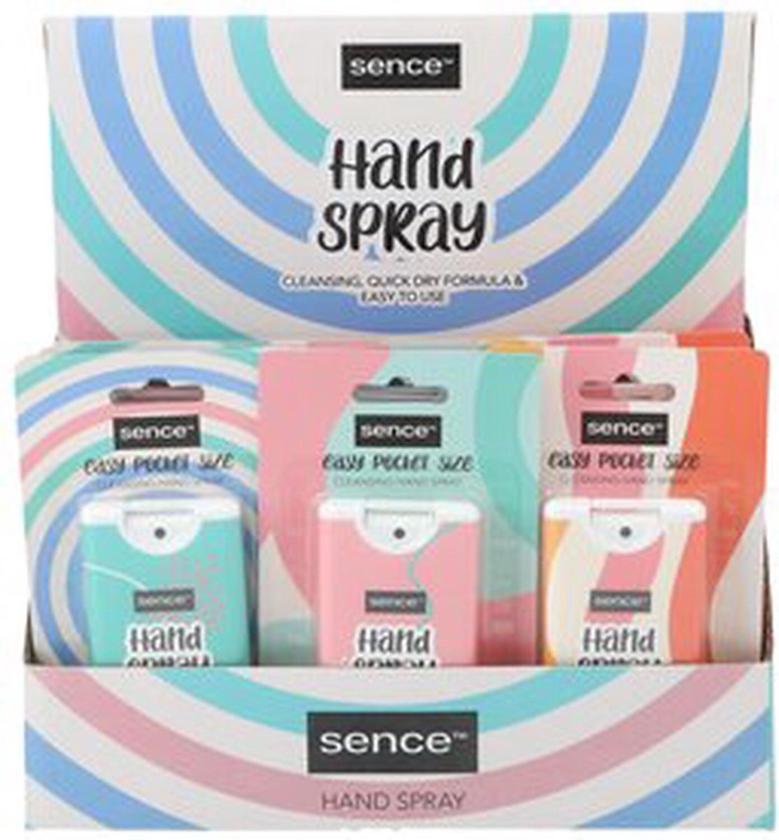 SENCE HAND SPRAY ON THE GO 15ML Tropical floreren