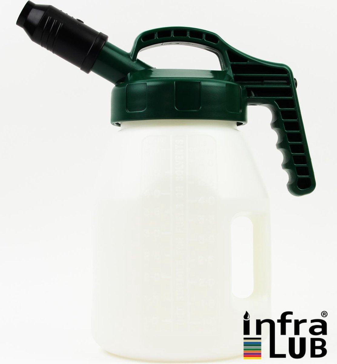 Schenkkan (5 L) met korte tuit deksel - donker groen