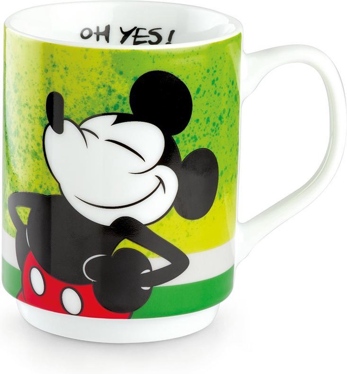 Egan - Stapelbare Mok Mickey I AM-serie Groen