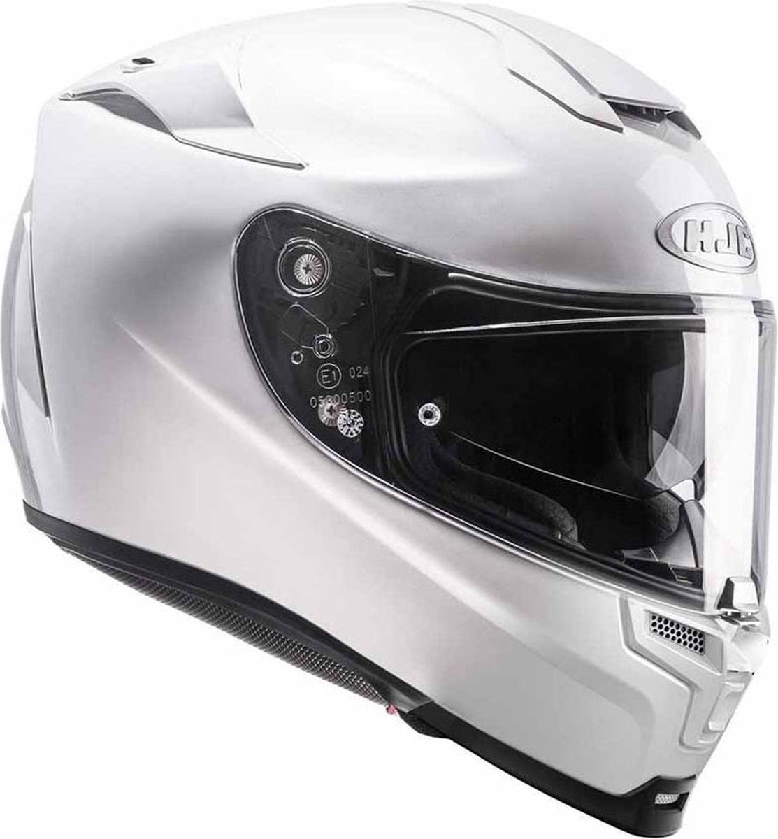 HJC RPHA 70 Glans Wit Integraalhelm - Motorhelm - Maat XS