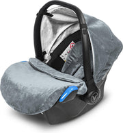 Velvett autostoel - Pebble Grey