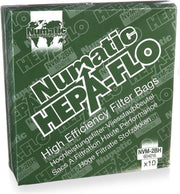 Numatic hepa-flo stofzuigerzakken origineel - 10st - nvm-2bh stofzakken stofzuigzakken type Charles