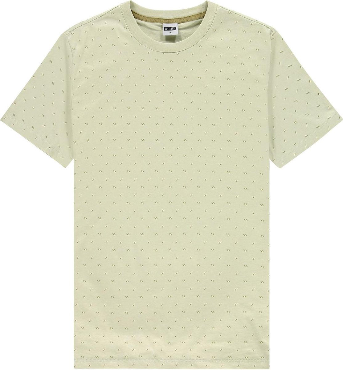 T-shirt Kultivate Groen dessin maat S
