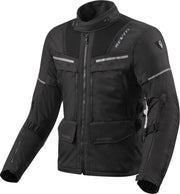 REV'IT! OFFTRACK ZILVER GROEN TEXTIELEN MOTORJAS M
