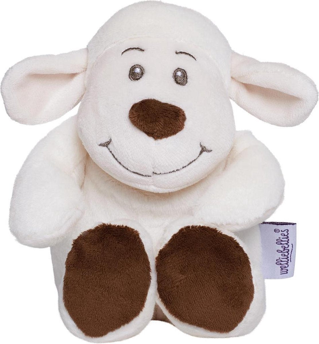 Welliebellies Magnetronknuffel Schaap Klein 20-25 Cm Wit