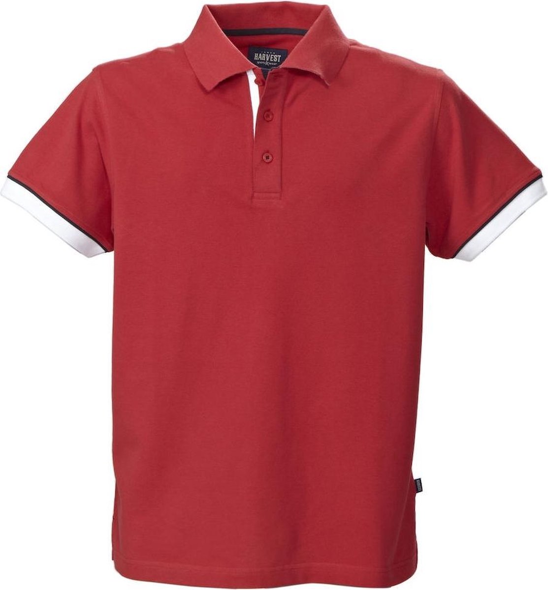 Harvest Anderson Polo 2135023 Rood - Maat M