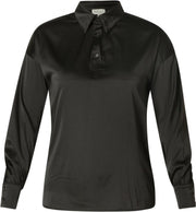 IVY BEAU Selvi Blouse - Black - maat 36