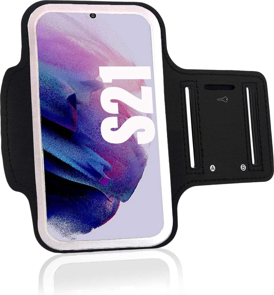 Hardloop Armband Telefoon | Samsung Galaxy S21 / S21 Plus / S21 Ultra | Hardloop Armband | Hardloop Telefoonhouder Samsung Galaxy S21 / S21 Plus / S21 Ultra | Hardloop Telefoonhouder | Hardloop Armband