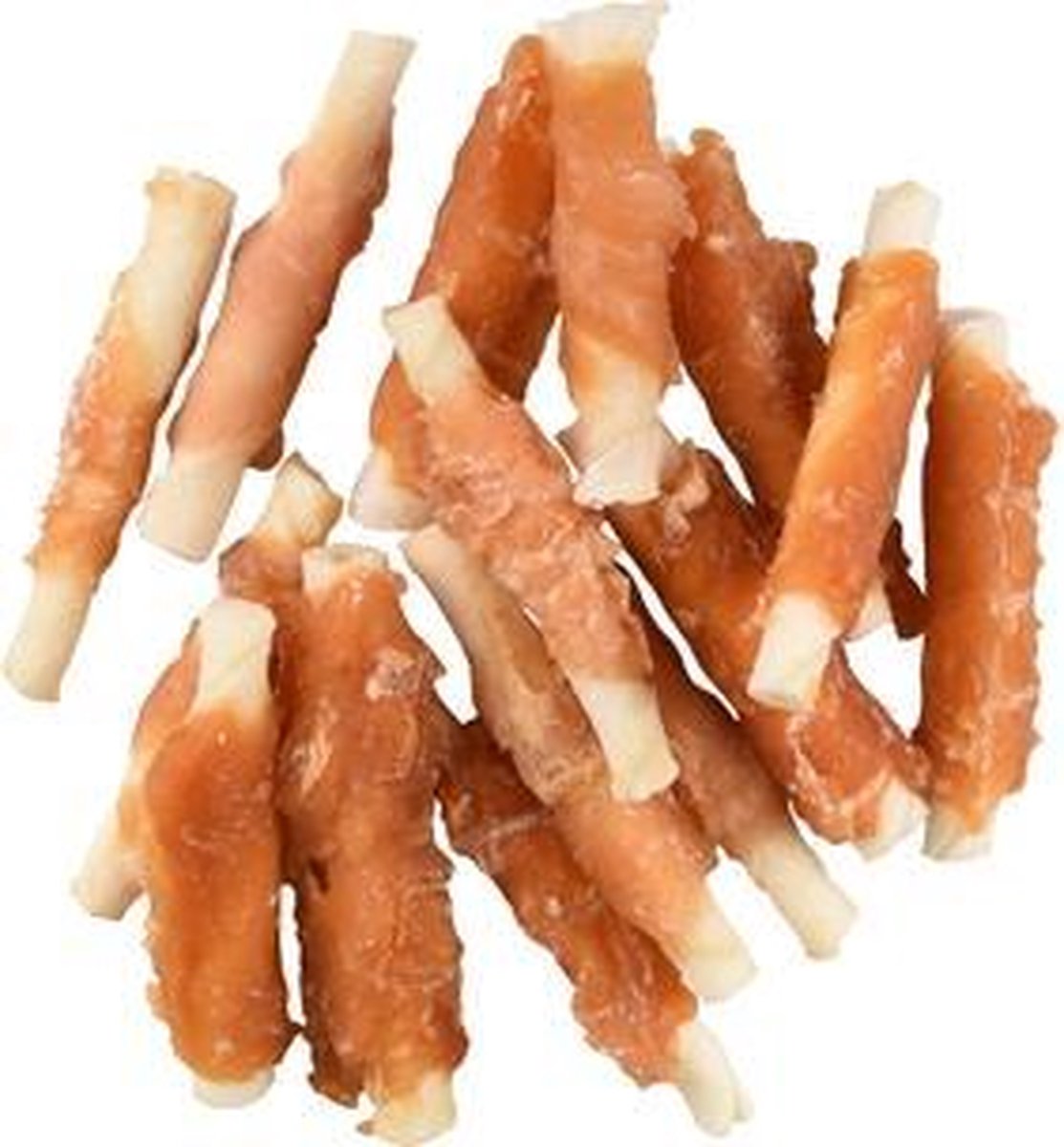 Zooselect Hondensnack R'Hide Kip Wrapped Stick 6 cm 15 stuks