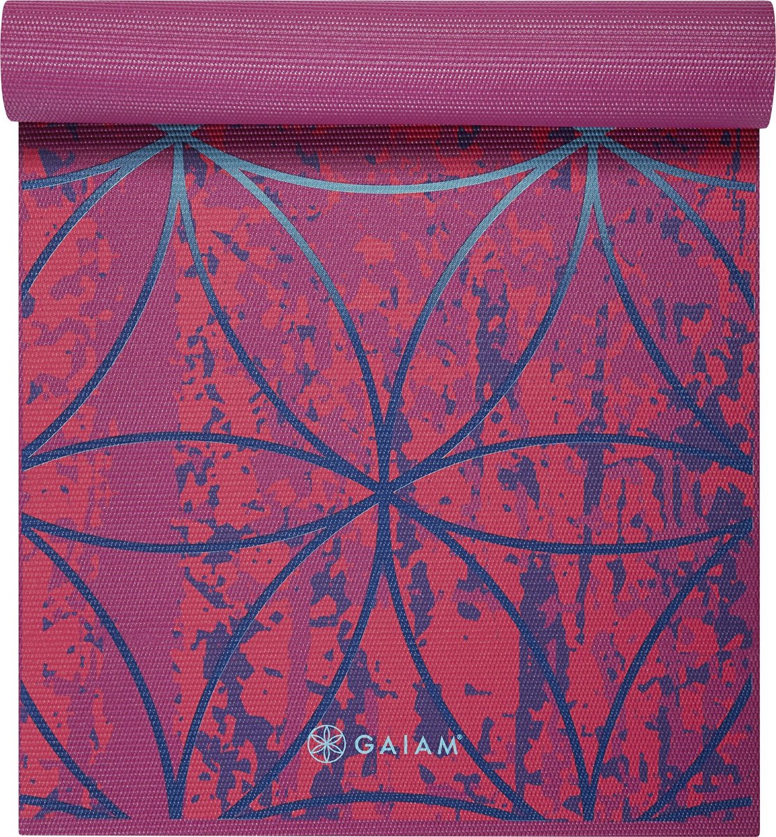 Gaiam Radiance Yoga Mat - Roze - 173 X 61 X 0.6 Cm