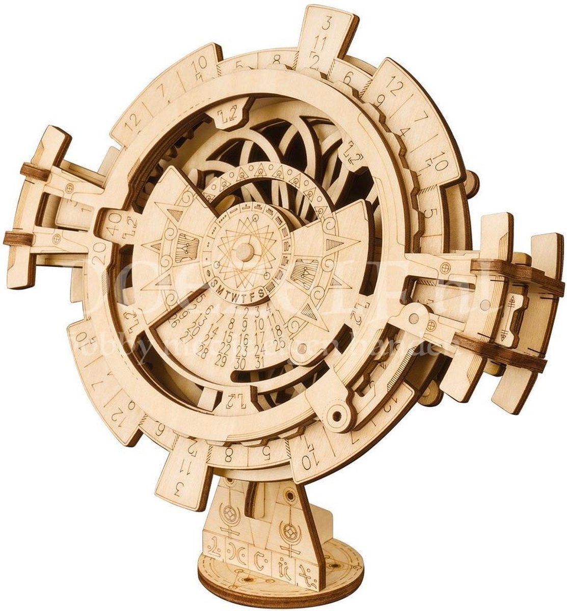 Robotime 3D puzzel modelbouw pakket volwassenen Perpetual Kalender