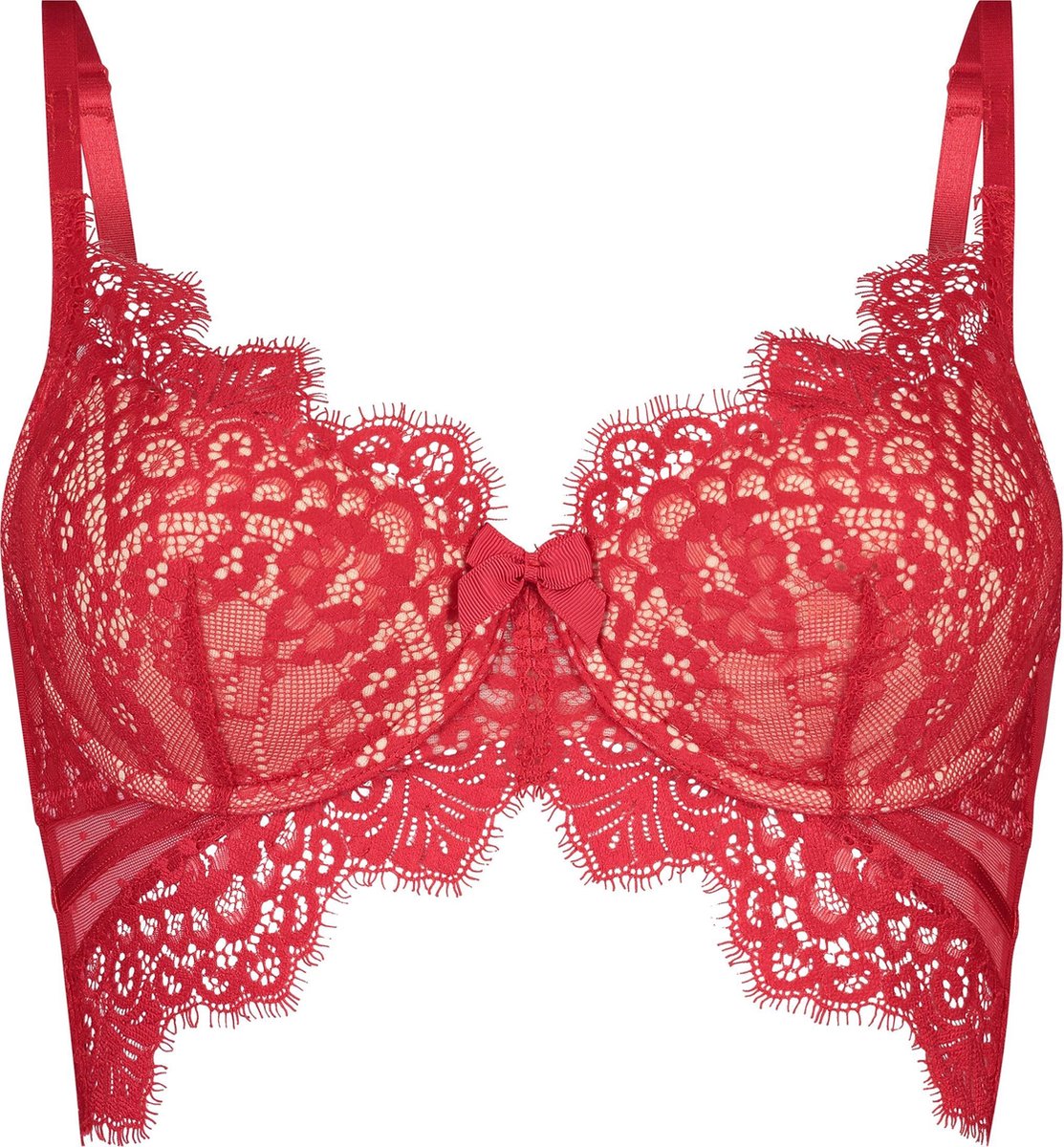 Hunkemöller Dames Voorgevormde longline beugel bh Marilee - maat F90