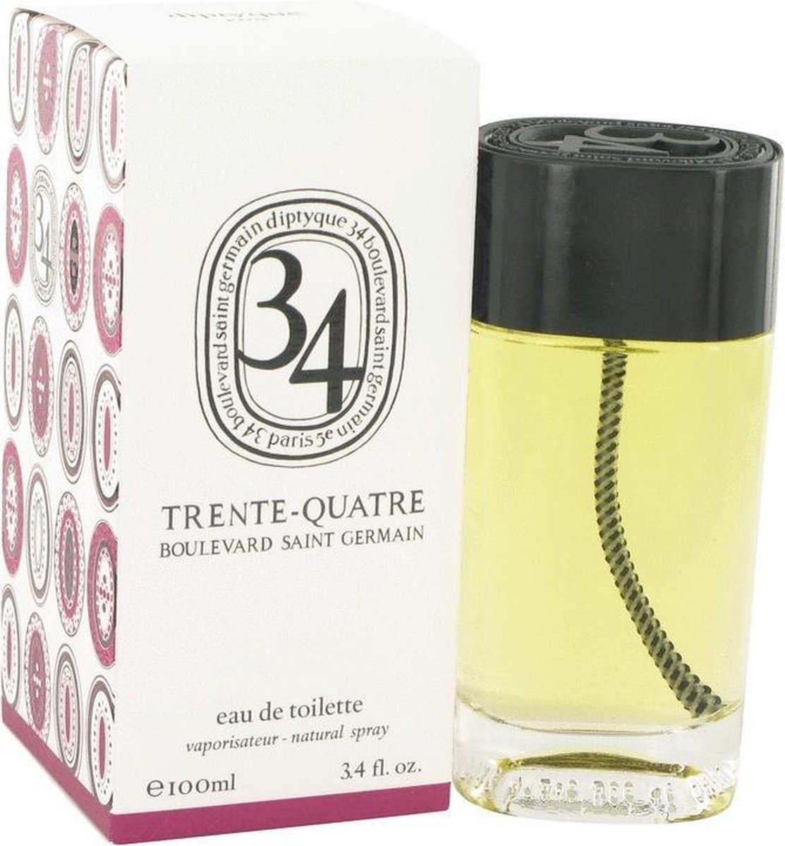 34 boulevard saint germain by Diptyque 100 ml - Eau De Toilette Spray (Unisex)