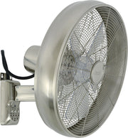 Wandventilator - Beacon Lucci Air Breeze - geborsteld chroom - 3 standen