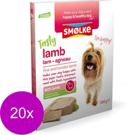 Smolke Vers Gestoomde Maaltijd 395 g - Hondenvoer - 20 x Lam&Bruine Rijst&Groente