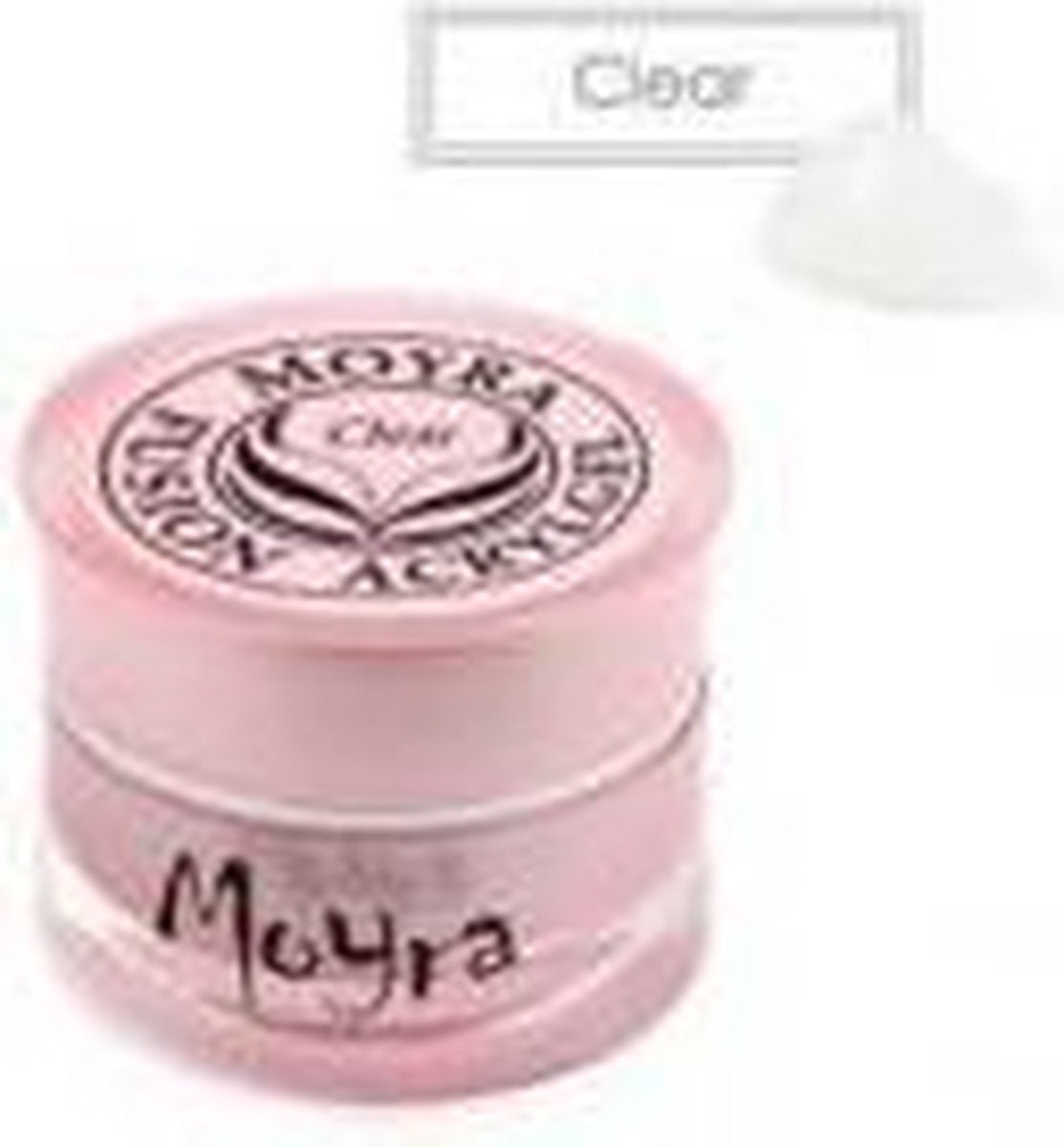 MOYRA Fusion Acryl Gel CLEAR  POT 5 gram