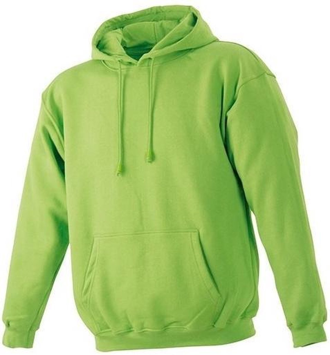 Sweater met capuchon lime M