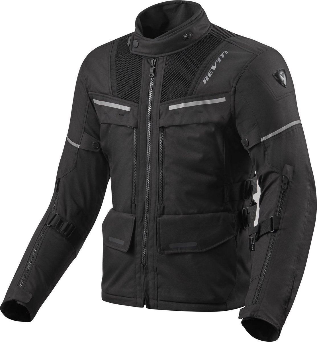 REV'IT! Offtrack Black Textile Motorcycle Jacket M