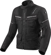 REV'IT! Offtrack Black Textile Motorcycle Jacket M