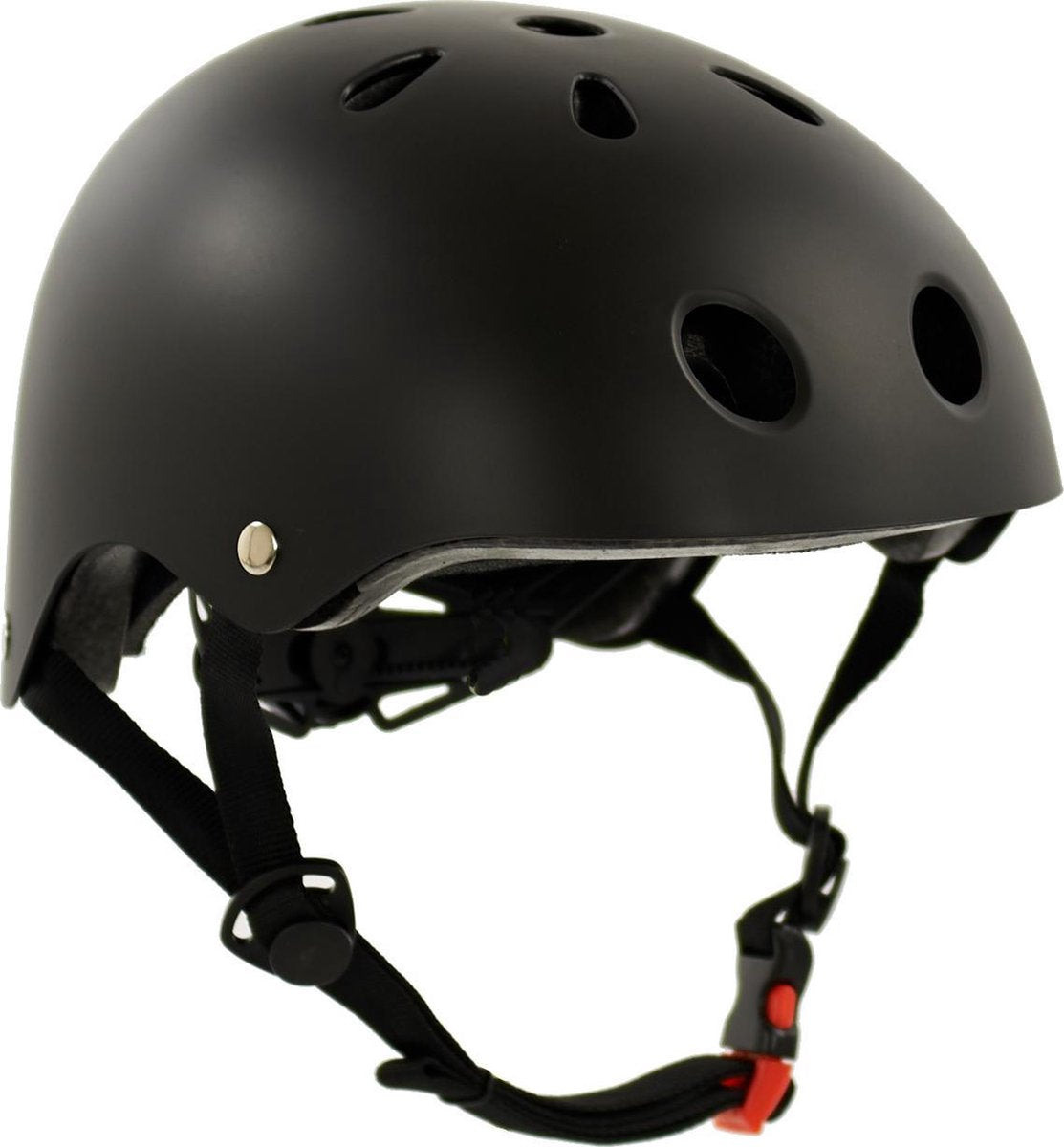 Sajan Fietshelm - Skatehelm - Helm Mat-Zwart - Maat-S