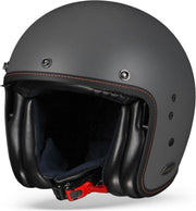 Scorpion Belfast Mat Cement Grijs Jethelm - Motorhelm - Maat L