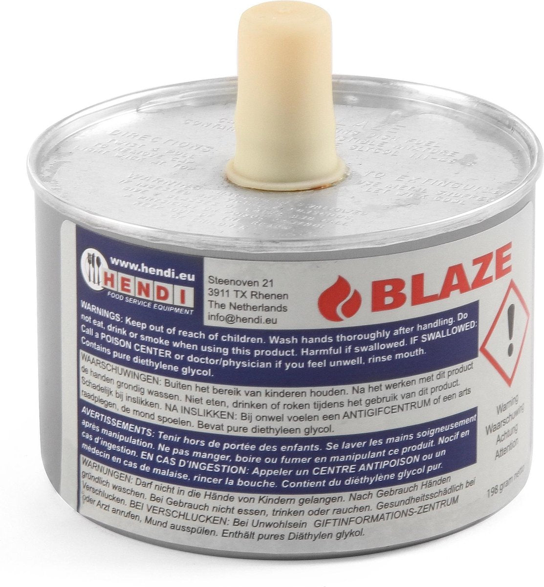 Blaze Vloeibare brandstof met lont (24 stuks)