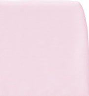 Cottonbaby hoeslaken wieg uni babyroze 40x80 cm