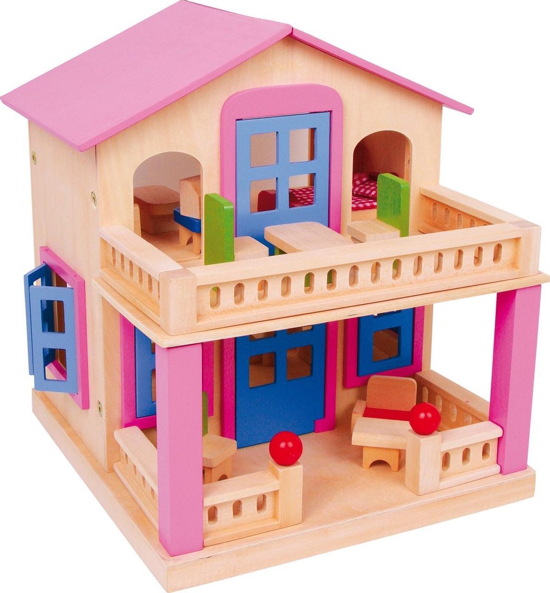 Base Toys Houten Poppenhuis