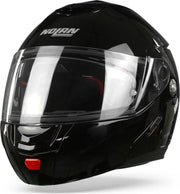 Nolan RPHA 11lassic N-Com 003 Glossy Black Systeemhelm - Motorhelm - Maat M