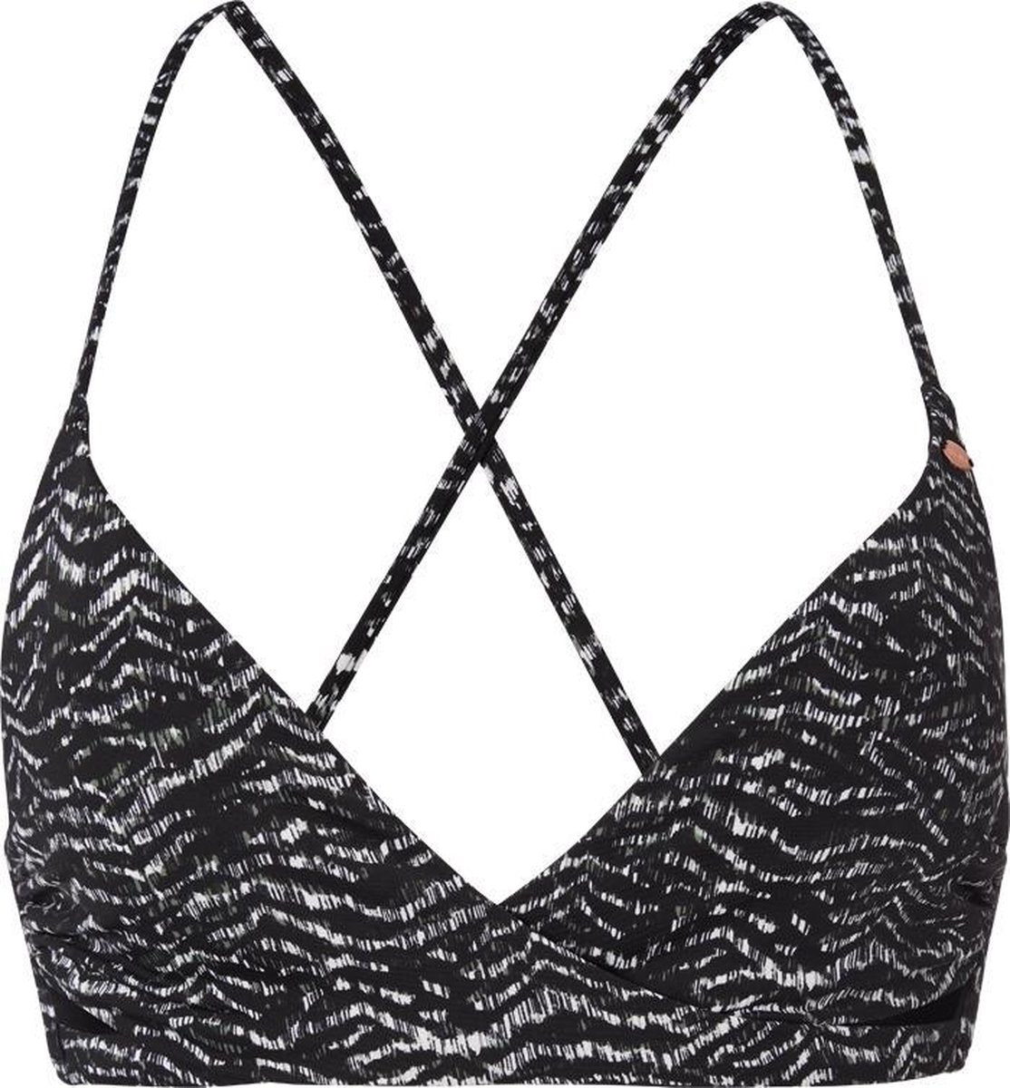 O'Neill Bikinitopje Baay mix - Black Aop W/ Green - 42