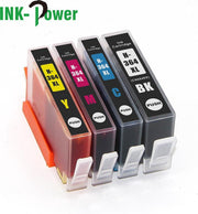 Inktcartridge voor HP 364XL | Multipack van 4 stuks voor HP Photosmart 5510 - 5514 - 5515 - 5520 - 5522 - 5524 - 5525 - 6510 - 6520 