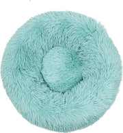 BEESSIES® donut hondenmand/hondenkussen 120 cm - wasbare hoes - mint blauw - huisdierbed  hondenbed - hond kussen mand