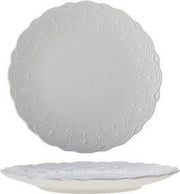 Belvedere White Dessertbord D20.4cmnew Bone China