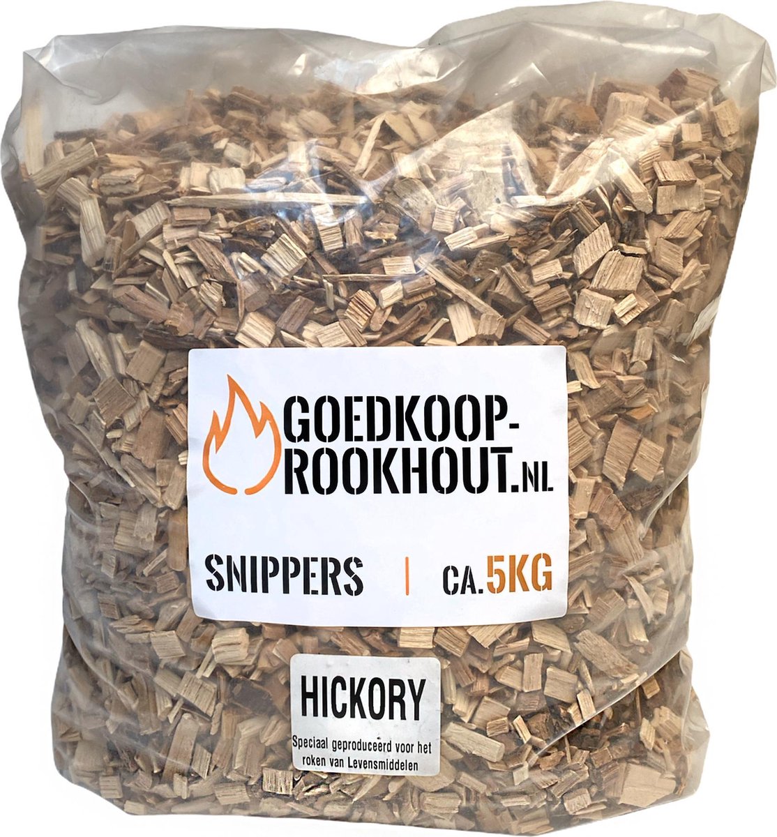 Hickory rooksnippers - 5 KG (20 liter)