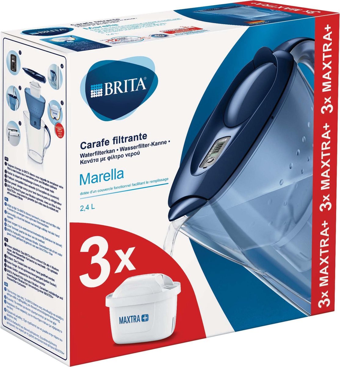 BRITA fill&enjoy Marella Cool Blue Promopack