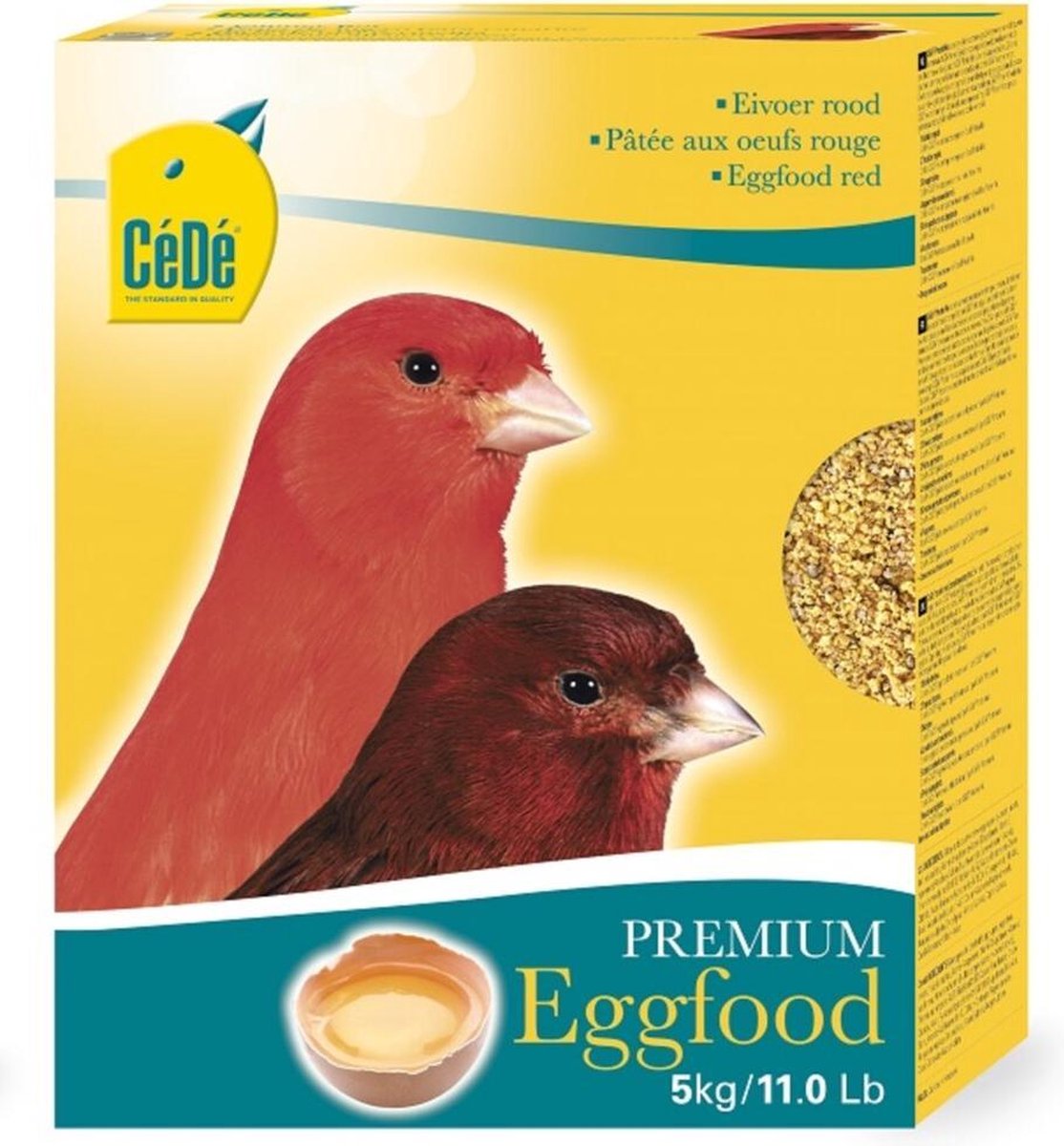 Cede Eivoer - Rood - 5 Kg - Vogelvoer