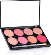 Mehron E.Y.E. & CHEEK Eyeshadow & Blush  Palet voor de professionele visagist/MUA met 8 kleuren