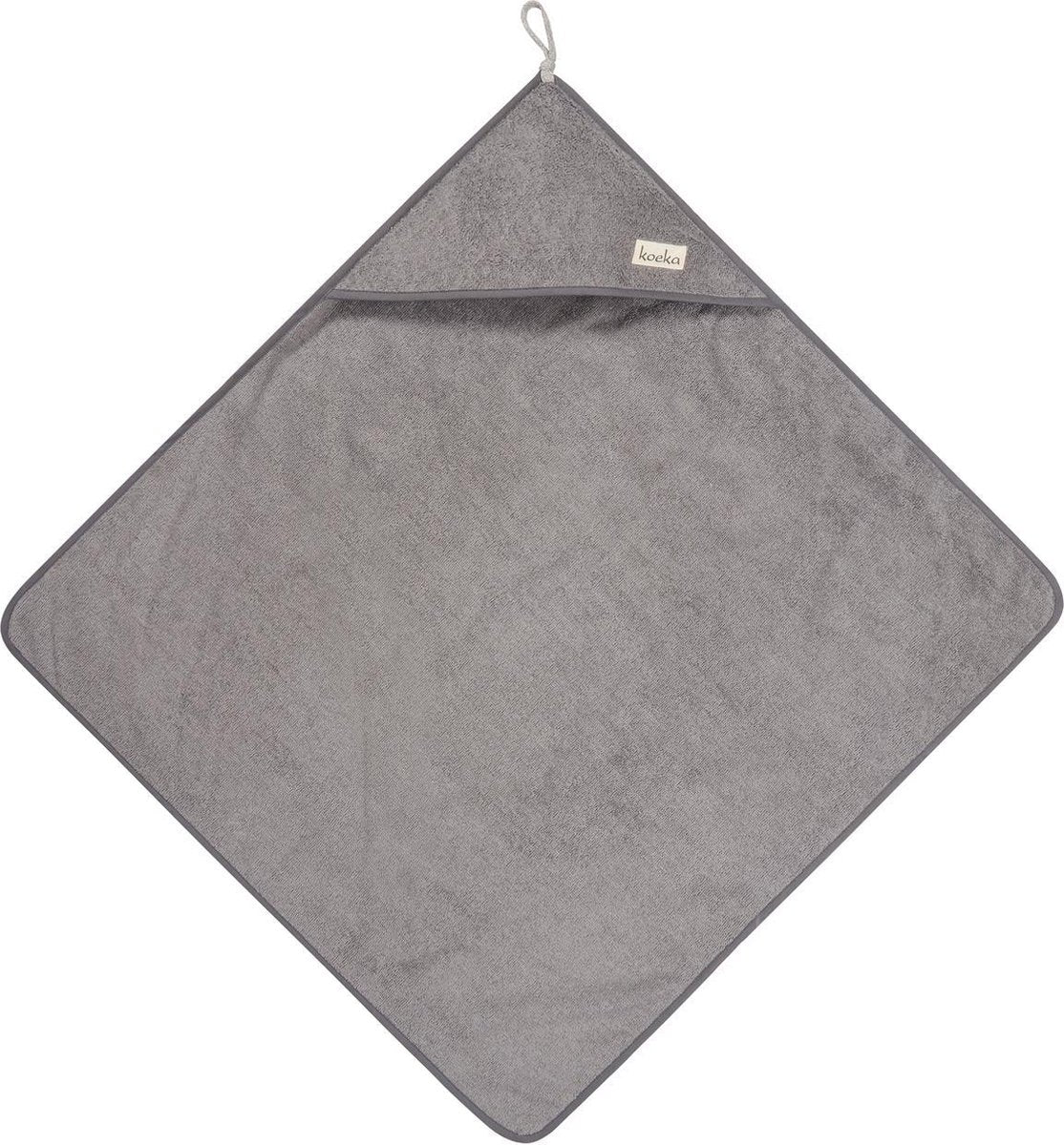 Koeka Baby Badcape Dijon - Steel Grey