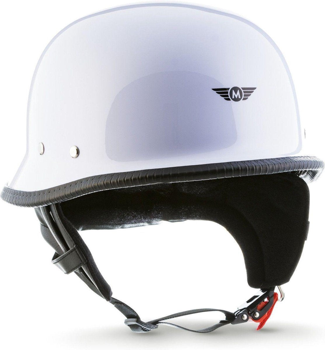 D34 Glans wit Duitse scooter